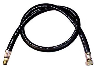 Flexível Frontal Ar 1100MM Rosca Macho 1/2" Fêmea 3 Mercedes Sistema Antigo Bendix Iderol Randon Rodovia - 3814209248