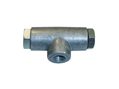 Válvula de Transferência Dupla Retenção 1/4 NPT para Mercedes Carretas - 3814307281