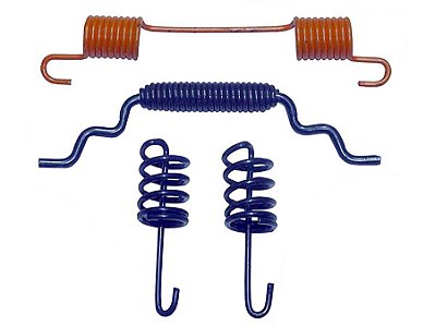 Kit Reparo Completo Sapata de Freio para Mercedes 710/712/812/815 Roda Traseira - 0004232392