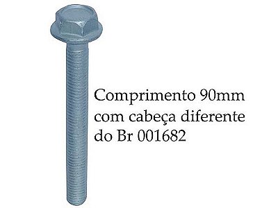 Kit Parafuso para Coletor de Escape 10X1.5X90 10.9 Flag Original Ônibus O400 447/457 - 4579901201
