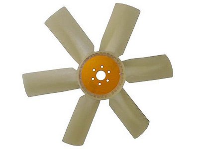 Hélice de Ventilador 6 Pás em Nylon para Mercedes HPN/O366/1218/1418/2318/1618 - 3762000224