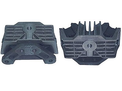 Coxim Traseiro da Suspensão do Motor Branco Original Mercedes LO914/15 OF1115/1119/1218/1319/1417/18/1 - 3822400018