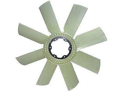 Hélice Plástica 8 Pás sem Visco para Mercedes L/LS1935/38/41/45/2635/OM447/449-PA-COMP - 4762000124