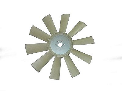 Hélice de Ventilador Nylon 10 Pás Furo 34MM - Mercedes L1313/1513/2013/2213/OF/OH-362/OM366/OM3 - 3522052306