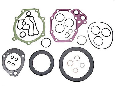 Kit Juntas Motor 4 Cilindros com Retentor Superior Inferior e Parcial para Tampa de Cabeçote Mercedes OM904/712/714C/1215C-4 Cilindros - 9040104505