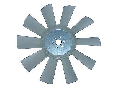 Hélice de Nylon 10 Pás Modefer para Mercedes OM314/608D/708E e Toyota Bandeirantes - 3532007124