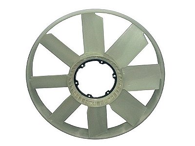 Hélice de Nylon 8 Pás com Anel para Mercedes OM926LA/1933S/2628BK/2825/2826BK/2831/28 - 9062050906
