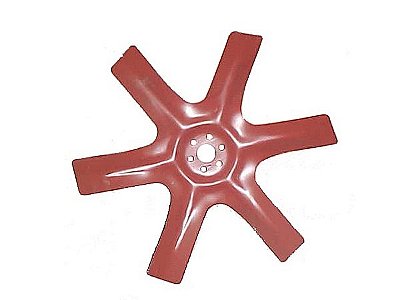 Hélice de Ventilador 6 Pás em Ferro Inteiriça para Mercedes 608/708/709/812/912 - 3142051706