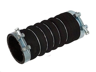 Mangueira Intercooler Preta com Abraçadeira para Mercedes 1620/1618/1621/1215C/LS1938/LS1634/5/163 - 6965007175