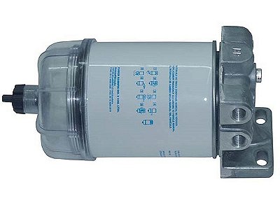 Filtro Racor Completo para Combustível com Copo Furo 14X1 - Mercedes 0500/LK1620/H1621/L0812 - 3760907252