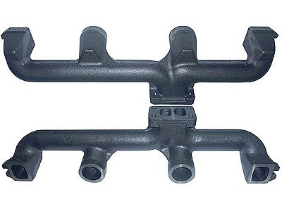 Coletor de Escape Turbinado Inteiro para Mercedes OM352A - 3521402709
