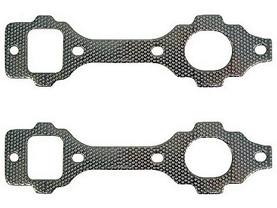 Kit Junta de Colar Escapamento Chapa e Amianto para Mercedes OM 352 Aspirado Todos Modelos 2013/2213 ETC - 3221420580
