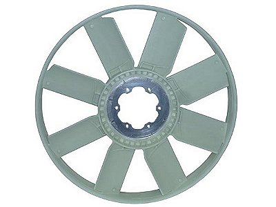 Hélice de Plástico 8 Pás sem ViscoluK com Anel para Mercedes L1622EL/2423/2428/OM906A/1632/2625/2825K - 9062050406