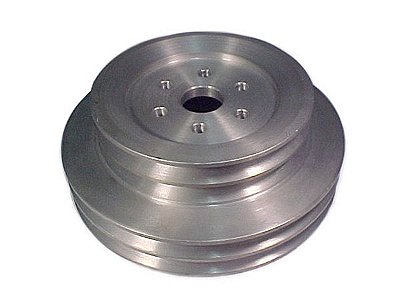 Polia de Alumínio para Bomba d'Água 4 Canais Furo 2 - Mercedes OM355/L1618/1418/L1620/1718/1720 - 3762001105