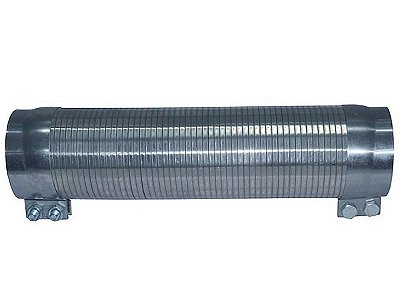 Tubo Flexível de Escape Inox 100x350mm com Abraçadeira para Mercedes 2423/OF1417/OF1418/O500M/R - 3824900165
