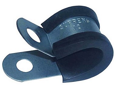 Kit Abraçadeira com Borracha para Cano 12MM Mercedes Todos Modelos - 3829951001