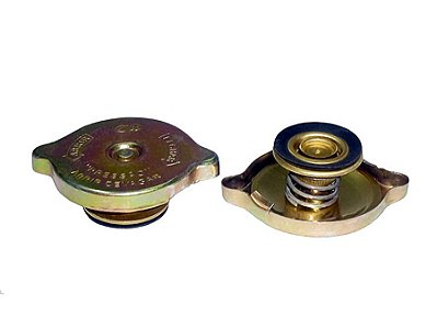 Kit Tampa de Radiador 7 Libras em Latão para Mercedes L1113/1313/1315/2013/2213/1115 e Ônibus AT - 3445010315
