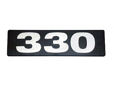 Emblema Frontal Modelo 330 para Scania Série 4 Até 2003 - 1442283