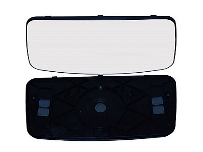Base com Vidro Espelho Retrovisor Convexo Lado Direito e Esquerdo sem Para Scania Série 5 P270/340 - 1745369