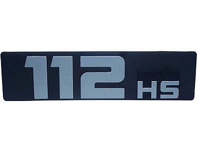 Emblema para Capô Sca 112HS Modelo 112Hs - 528789