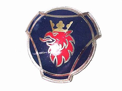 Emblema Adesivo de Plástico para Capô Scania Série 4 Ver BR5099 - 1401610