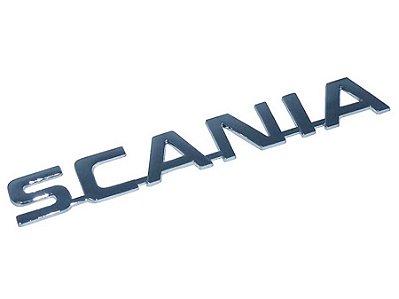 Emblema Cromado com Fixação Adesiva para Scania SCANIA - 190223
