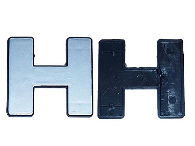 Emblema Letra H para Caminhão Sca 112H - 306495