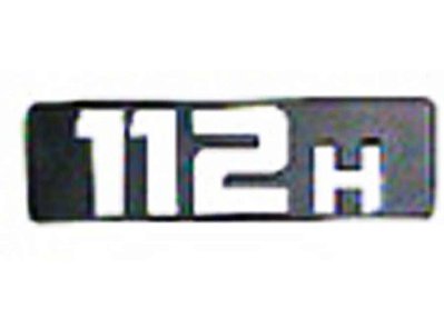 Emblema Letra 112 H para Scania 112H - 306498