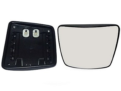 Base com Vidro do Retrovisor Auxiliar com Desembacador Lado Esquerdo para Scania NGT 2018/2023 - 2116848