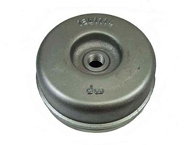 Calota do Cubo Dianteiro com Furo Central e Rosca para Scania Série 4 94 Todos - 1381114
