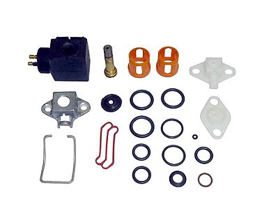Kit Reparo Válvula Solenoide com Torre, Bobina e Trava para Sca 113 CX 8 Marchas Série 4-94/114/124 - 1364636