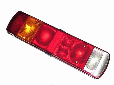 Lanterna Traseira Direita Tricolor sem Vigia e Sem Suporte para Scania Caminhão Série 4/124-99 - 1436868