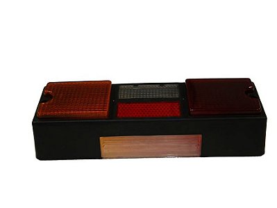Lente da Lanterna Traseira com Vigia Lado Esquerdo para Scania T/R-113/143 - 1670289