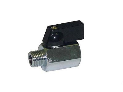 Torneira Mini Macho-Fêmea 1/4x1/4 sem Redução para Scania L110/111/112 - 66116