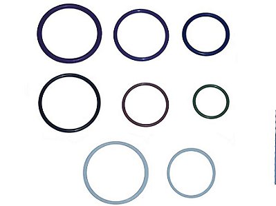 Kit Completo com 8 Itens Bico Injetor e Solenoide para Sca Série 4 Eletrônicos