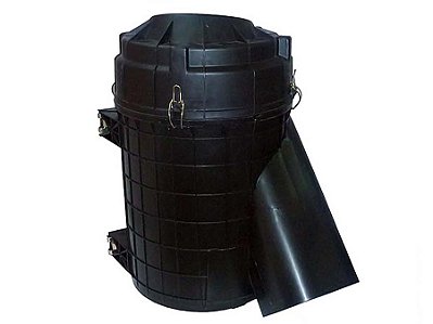 Carcaça do Filtro de Ar com Tampa Alta para Scania P114/P124/P94/R114/R124/T114/T129 - 1377095