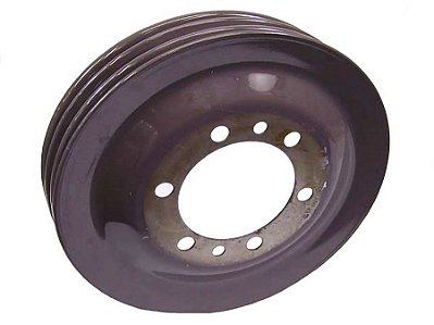 Polia do Virabrequim 3 Canais Chapa Original para Sca T112/113 K112/113 BR116 MAR116 LK111/141 - 348743
