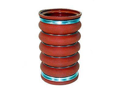Mangueira Silicone Vermelha Motor Turbo Intercooler 4 Anéis para Scania 114/124 Série 4 83X185MNM - 1358202