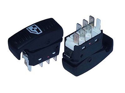 Interruptor de Vidro para Porta Scania Série 4 Exceto Ônibus - 1413146