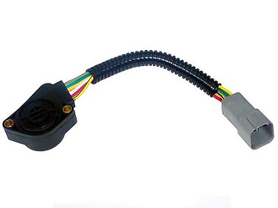 Sensor de Pedal do Acelerador com Plug 6 Pinos para Volvo FH/FM Motor VE12/VE13/VE16 ATE - 20893518
