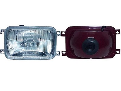 Farol H4 com Vigia Lado Esquerdo e Direito para Volvo N10 - 6886872