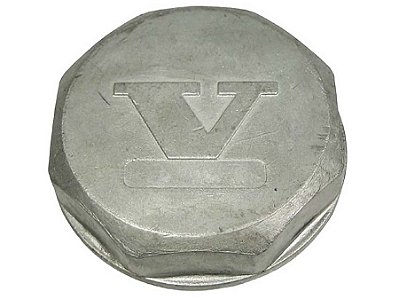 Calota de Roda Cubo de Graxa sem Furo Alumínio para Volvo N10/N12/B58/B10M - 3038061