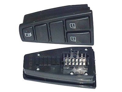 Botão para Vidro Elétrico e Desembacador Volvo FH/FM/NH 2004 a 2014 - 20752914