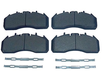 Kit Pastilhas de Freio para Volvo B12R B290R B7R B9R FH12 FH13 - 21496550