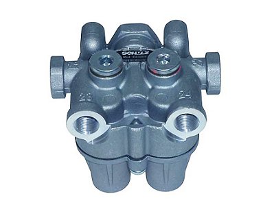 Válvula Protetora para 4 Circuitos Volvo Modelos B10M/B58/FH12/FM10/FM12/N10/N12/NH12 - 3124013