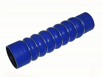 Mangueira Intercooler de Silicone Azul com 8 Anéis 70X8 para Volvo VM - 21184401