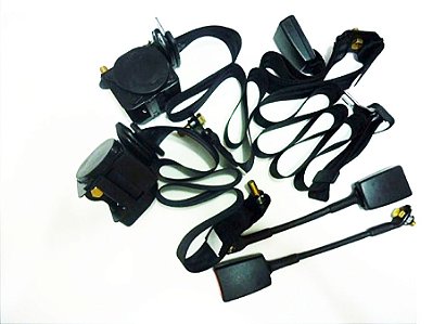 Kit Cinto de Segurança Retrátil para Volks Todos Modelos Exceto Constellation - 2RD857681B