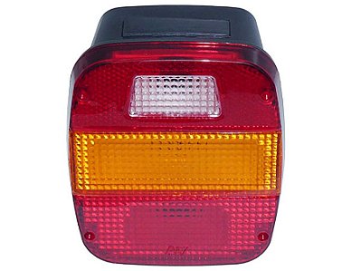 Lanterna Traseira Lado Direito Retangular sem Vigia Volks 11140/12140/790S/7110S/24220-250/35300-4 - T12945096