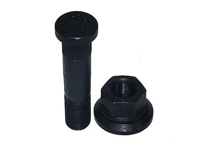 Kit Completo Parafuso de Roda Recartulado M20X90/97,5X1 para Volks 12140H/16210/16220 - T12601161