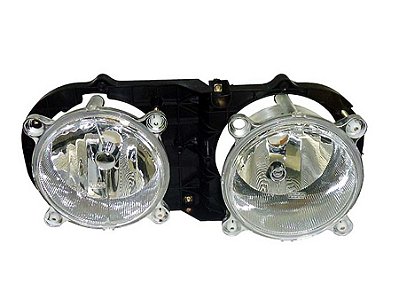 Farol Duplo Horizontal H7 Lado Direito Ford CARGO 2000 a 2006 - 1C4513005SCA